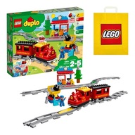 LEGO DUPLO - Parný vlak, lanovka (10874)