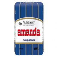 YERBA MATE AMANDA DESPALADA 500G BIO BEZ GLUTENU