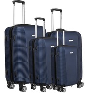 Sada štyroch tvrdých cestovných kufrov - Peterson