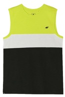 Koszulka bez rękawów t-shirt z bawełny 4F M038 Tank top 122.