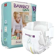 Bambo Nature: pieluchy jednorazowe Junior 5 XL 12-