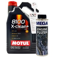 Motul 5 l 5W-30 + Preplachovač pre dieselový motor benzín MEGA 300ml VYSOKÁ ÚČINNOSTI