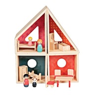 AE11 Drevený domček pre bábiky Egmont Toys