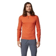 Longsleeve rowerowy męski Fox Racing Flexair Pro atomic orange L