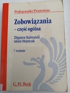 ZOBOWIĄZANIA CZĘŚĆ OGÓLNA Radwański Olejniczak