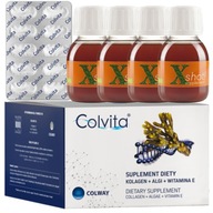COLVITA liofilizowany kolagen RYBI w kapsułkach COLWAY + Algi + wit.E -120k