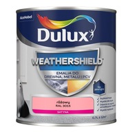 Dulux Weathershield smalt na drevo kov a PVC ružový RAL 3015 0,7l