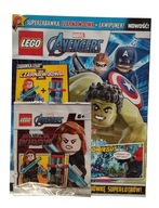 Magazyn LEGO Marvel Avengers Minifigure Czasopismo - 06/2021 - Czarna wdowa