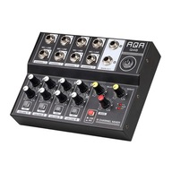 Kompaktný hybridný audio mixpult 8-kanálový mixážny pult