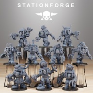 Orkaz Steelbrutes - Station Forge - Druk 3D