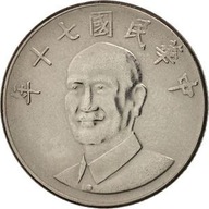 10 Dolarów 2002 Mennicza (UNC) Tajwan