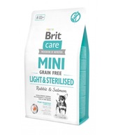 Brit Care Mini Grain Free Light Sterilised 2kg