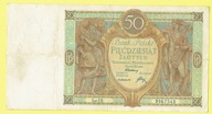BANKNOT POLSKA 50 ZŁ 1929 r. EB