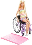 Barbie Fashionistas Módna bábika č. 163 - Barbie na invalidnom vozíku HJT13