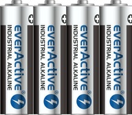 Alkaliczne baterie paluszki LR6 everActive taca