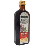 Syrop z Tymianek + Macierzanka 250ml zioła kaszel JAKOŚĆ PREMIUM ROSA