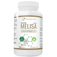 Melisa 350mg Zdrowie Stres Nerwy Zdrowy sen 90kap