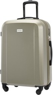 Stredný cestovný kufor MANCHESTER - Šedý 66,5x45x27,5 cm veľkosť L (24”)
