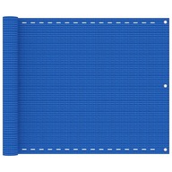 Balkónový paraván modrý 75x500 cm HDPE