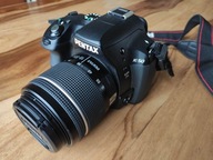 Aparat fotograficzny lustrzanka Pentax K-50 + obiektyw Pentax 18-55mm TORBA