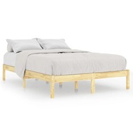 Rama łóżka z litego drewna sosnowego, 140 x 200