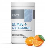 OstroVit BCAA + Glutamine 500 g orange