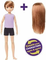 Barbie Kreatívna štartovacia sada Medená bábika