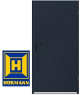 Drzwi techniczne antracyt 90 hormann zk RAL 7016 stalowe