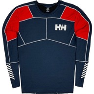 HELLY HANSEN LIFA ACTIVE Koszulka Longsleeve Męska Termoaktywna Logo r. S