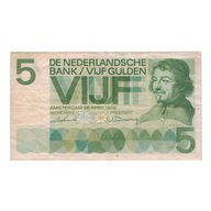 Banknot, Holandia, 5 Gulden, 1966, 1966-04-26, KM: