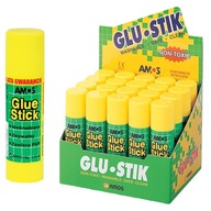 Zestaw KLEJ szkolny biurowy w sztyfcie AMOS 20 szt. 15g Glue Stick