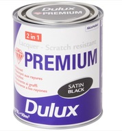 Farba Lakier Dulux Premium - Satyna - Czarny - 0,75L