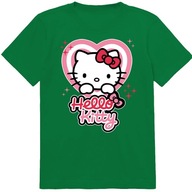 KOSZULKA DZIECIĘCA T-SHIRT DLA DZIECKA HELLO KITTY 116 PREZENT JAKOŚĆ