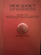 Dior addict lip maximizer rose nude próbka 0,5 ml