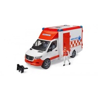 BRUDER 02676 Mercedes Benz Sprinter Ambulans z figurka ratownika medycznego