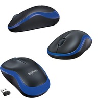 Mysz bezprzewodowa Logitech M185 Niebieska- Profesjonalna mysz komputerowa