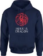 HOUSE OF DRAGON RÓD SMOKA BLUZA GRA O TRON M MĘSKA Z KAPTUREM DRESOWA