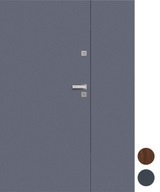 DVOJKRÍDLOVÉ VCHODOVÉ DVERE JUPITER HLADKÝ 140