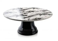 Patera Louise Marble Efekt Marmuru Biała 25x10cm Htdd0158