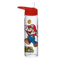 Super Mario Bros. - Plastikowa butelka do napojów Mushroom 540 ml