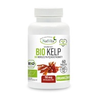 BIO Kelp Morszczyn Bublina Ekologický Jód 60 Kaps 150 mcg NatVita