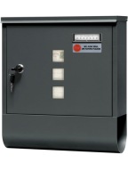 LEVÉLTARTÓ DOBOZ VOLT ÚJSÁGTARTÓVAL SZÜRKE ANTRACIT