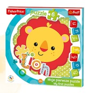 Moje pierwsze puzzle. Lwiątko. Fisher-Price.Trefl