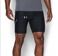 S9963 UNDER ARMOUR Running No Breaks HeatGear KOMPRESYJNE SPODENKI MĘSKIE S