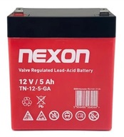 Akumulator żelowy Nexon TN-GEL-5 12V 5Ah - głębokiego rozładowania i pracy