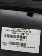 upholstery side right rear part MK2 leather Ford S-MAX II (2015-2023)
