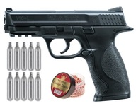 Wiatrówka Smith&Wesson M&P40 ZESTAW BB + CO2