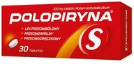 Polopiryna S 300 mg lek przeciwbólowy gorączka 30 tabletek