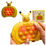 Gra pop it popit quick push antystresowa zręcznościowa elektryczna Pikachu