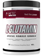 HI TEC L-Glutamin 400g GLUTAMINA AMINOKYSELINY SOCHÁRSTVO